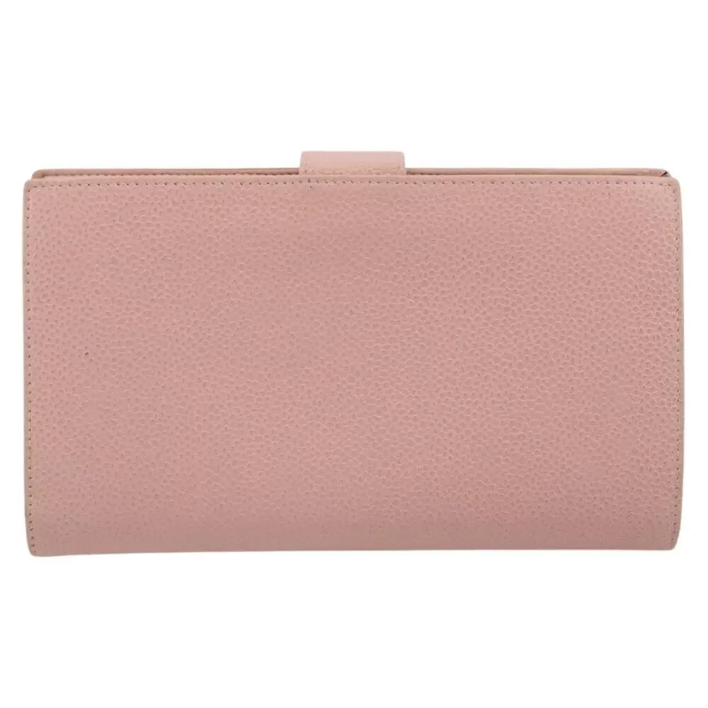 Chanel Long Wallet Caviar Pink